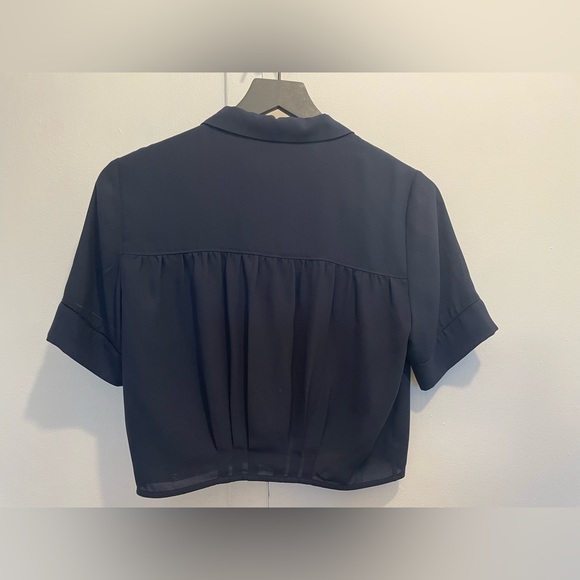 Artizia / Sunday Best Cropped Button Down - Picture 2 of 3